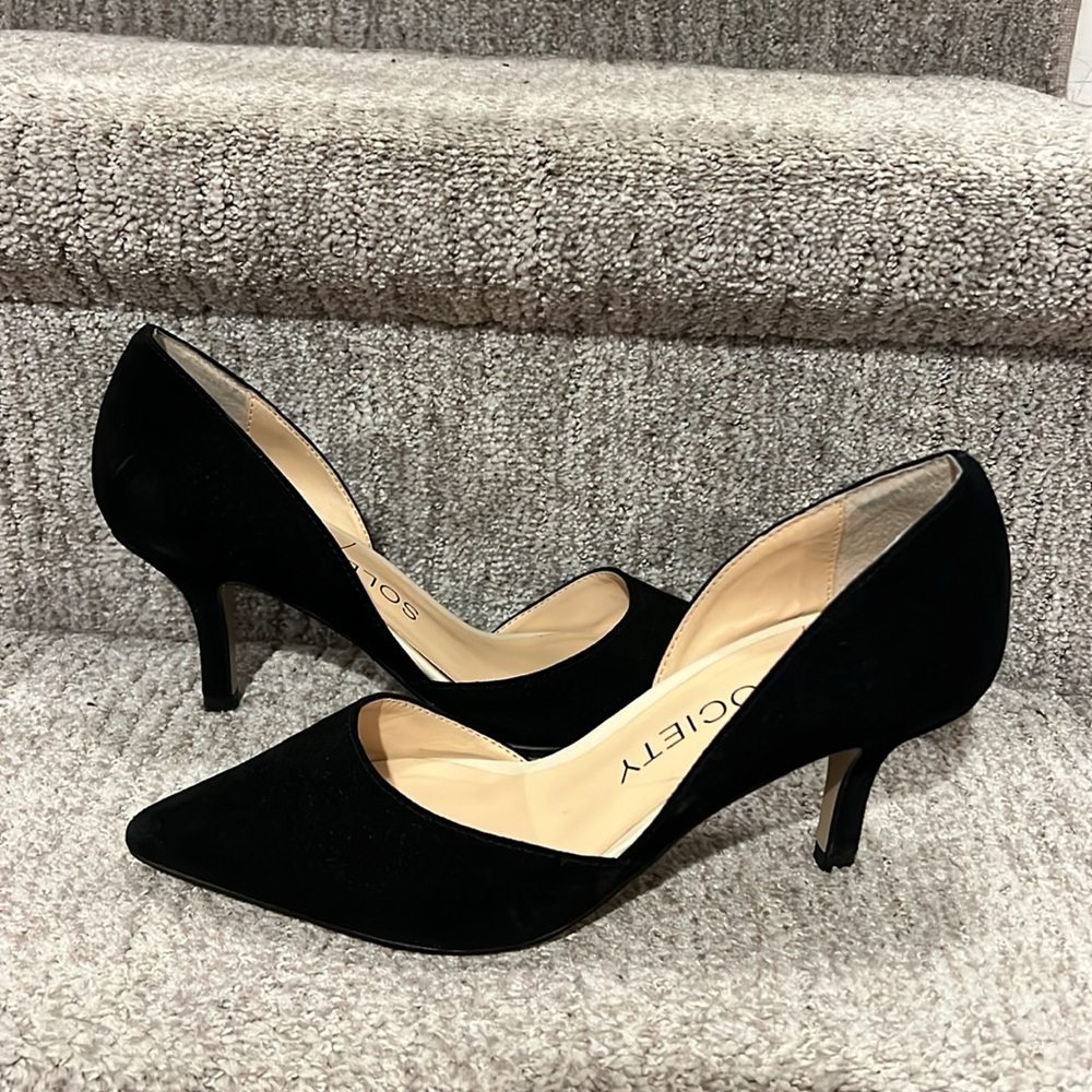 7.5 Suede heels - Picture 5 of 8